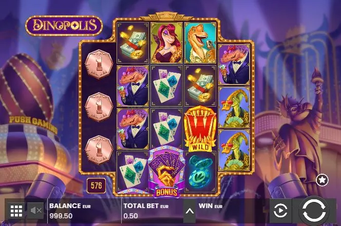 Игровой автомат Dinopolis demo