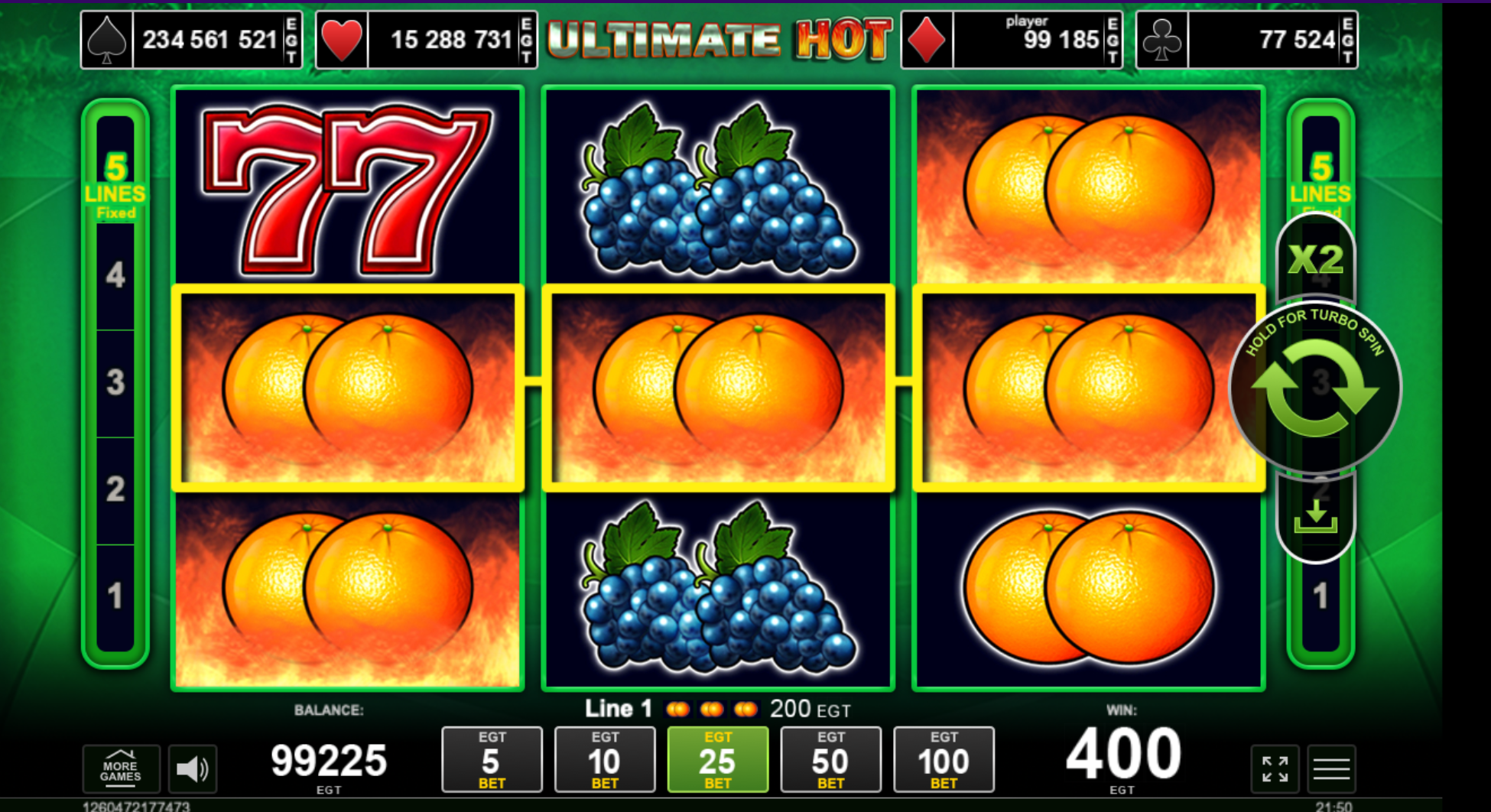 ultimate hot слот