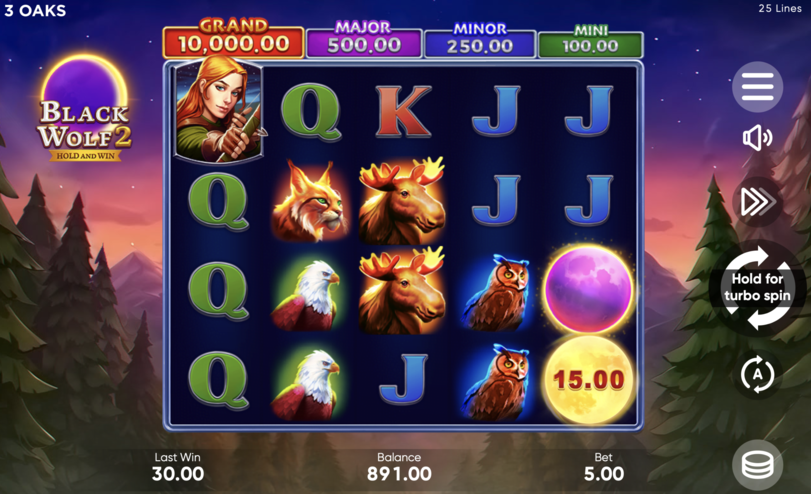 игровой автомат Black Wolf 2