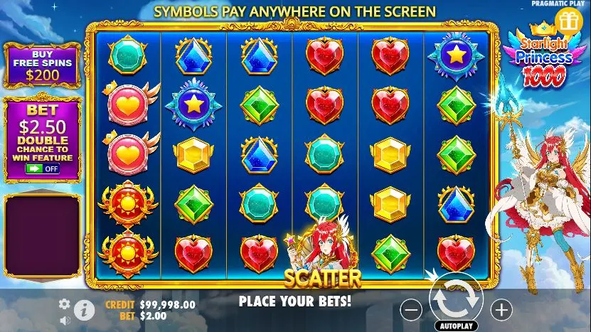 Игровой автомат Starlight Princess 1000 demo