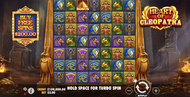 Игровой автомат Heart of Cleopatra demo