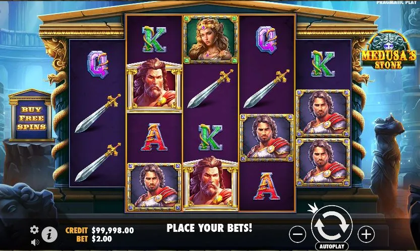 Игровой автомат Medusa’s Stone demo