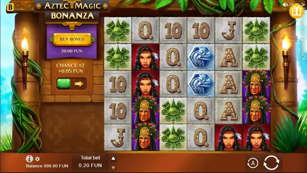 Игровой автомат Aztec Magic Bonanza demo