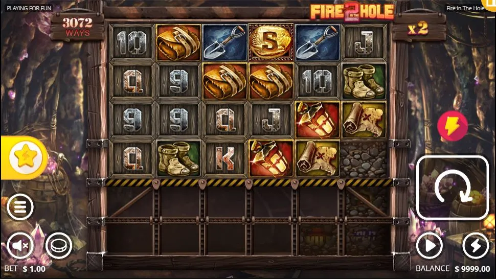 Игровой автомат Fire in the Hole 2 demo