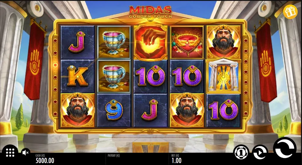 Игровой автомат Midas Golden Touch demo