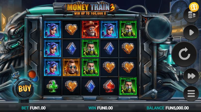 Игровой автомат Money Train 3 demo
