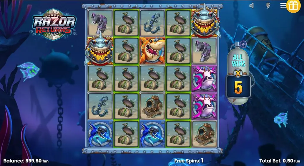 Игровой автомат Razor Returns demo