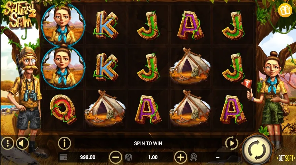 Игровой автомат Safari Sam 2 demo