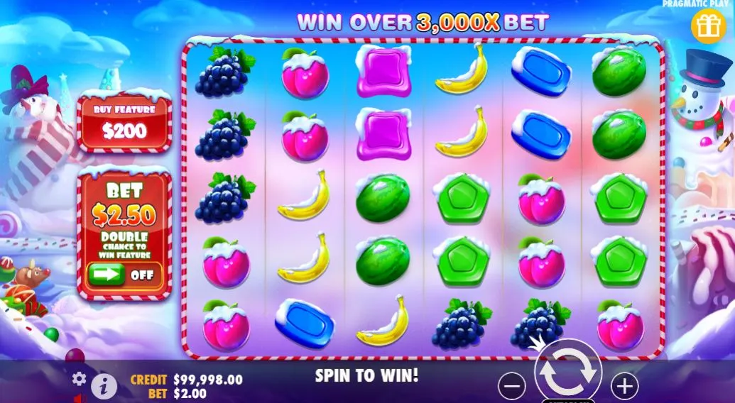 Игровой автомат Sweet Bonanza Xmas demo