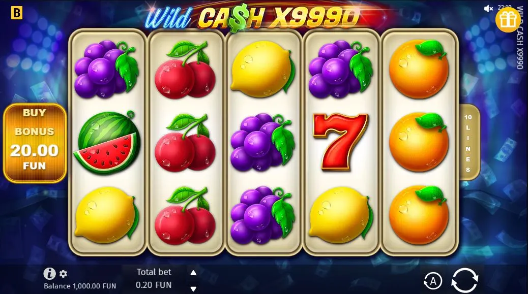 Игровой автомат Wild Cash x9990 demo