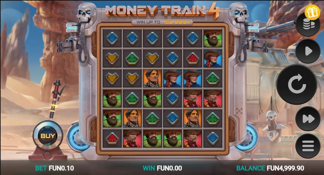 Игровой автомат Money Train 4 demo