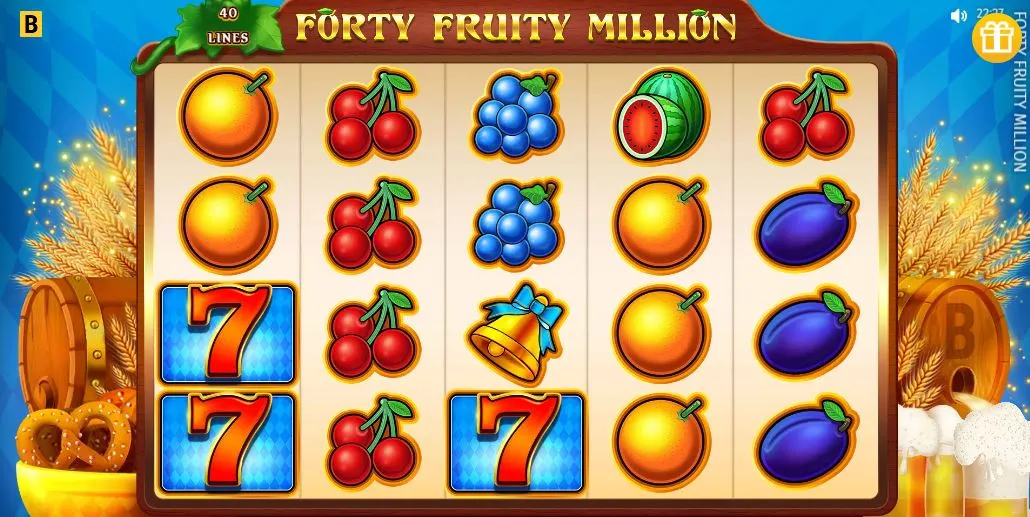 Игровой автомат Forty Fruity Million demo