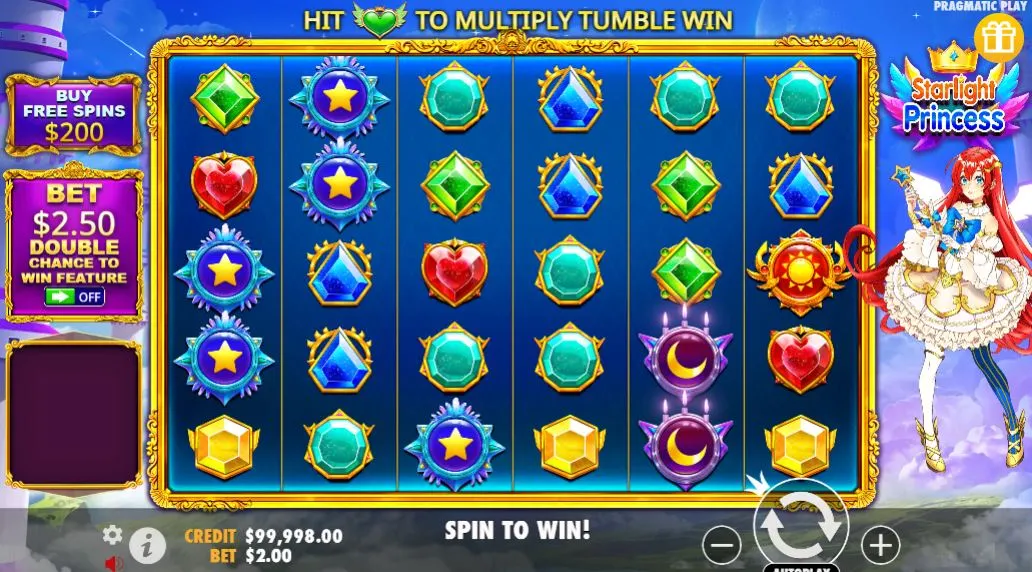 Игровой автомат Starlight Princess demo