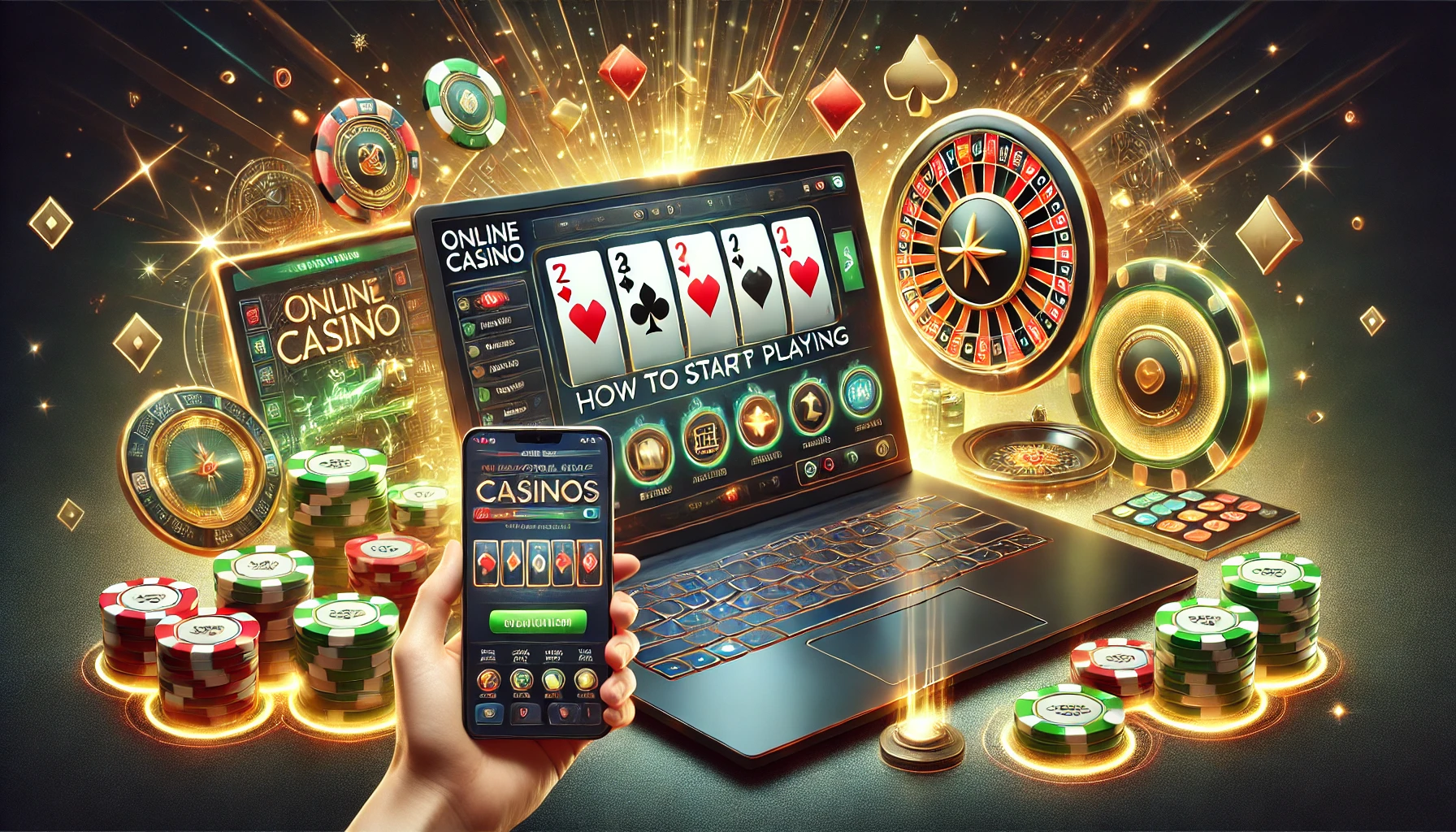 как начать играть в казино