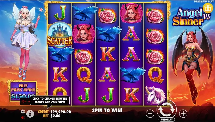 Игровой автомат Angel vs Sinner demo